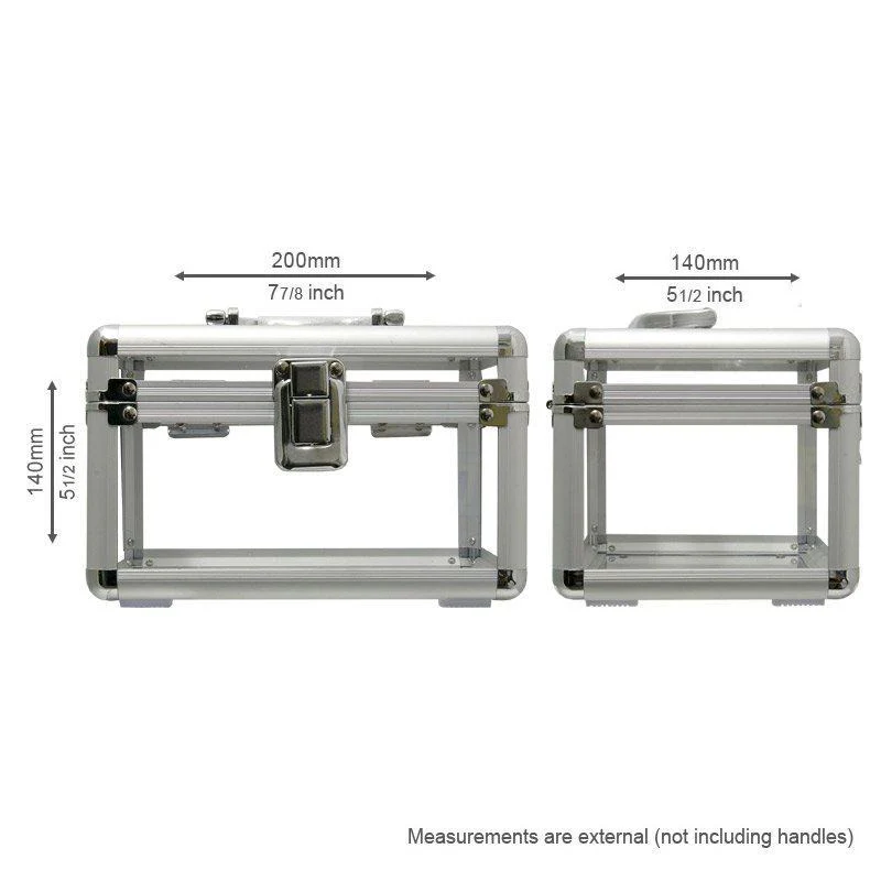 A003 Small Transparent Flight Case Box - Image 3
