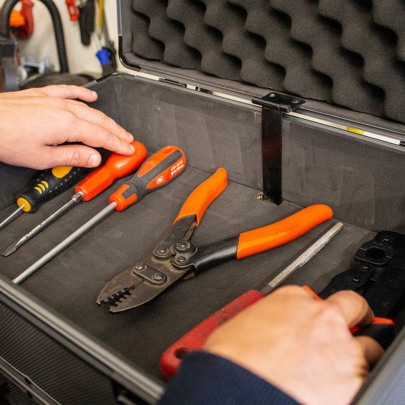 D001 Heavy Duty Aluminium Storage Tool Box Carry Case - Image 10