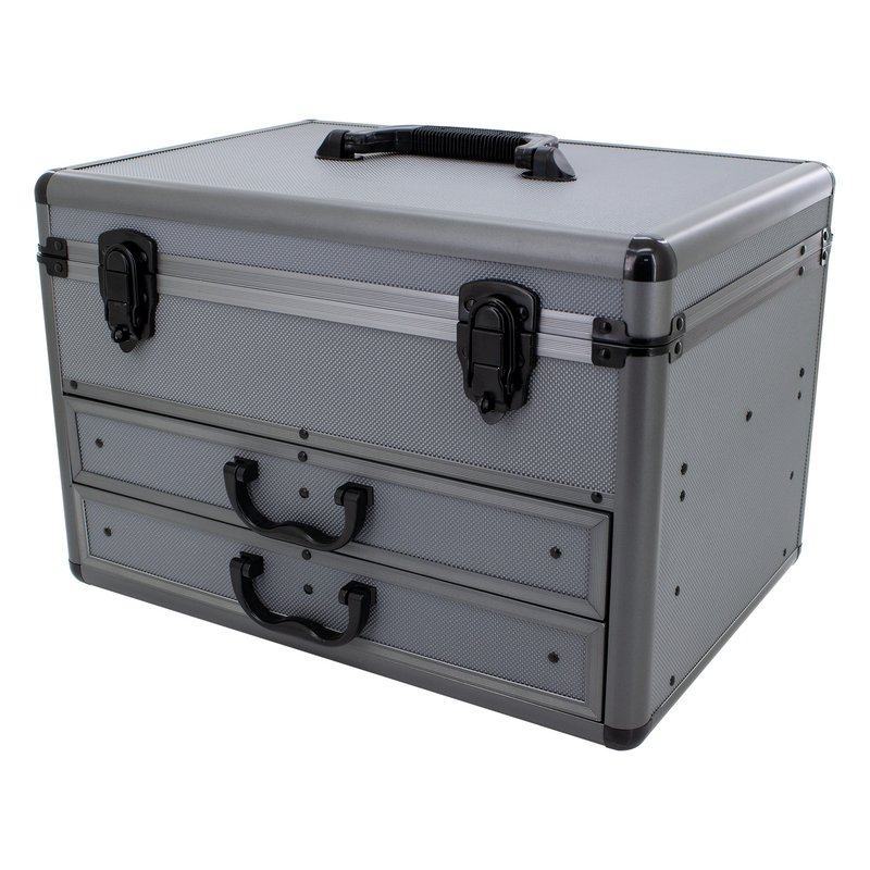 D001 Heavy Duty Aluminium Storage Tool Box Carry Case - Image 3