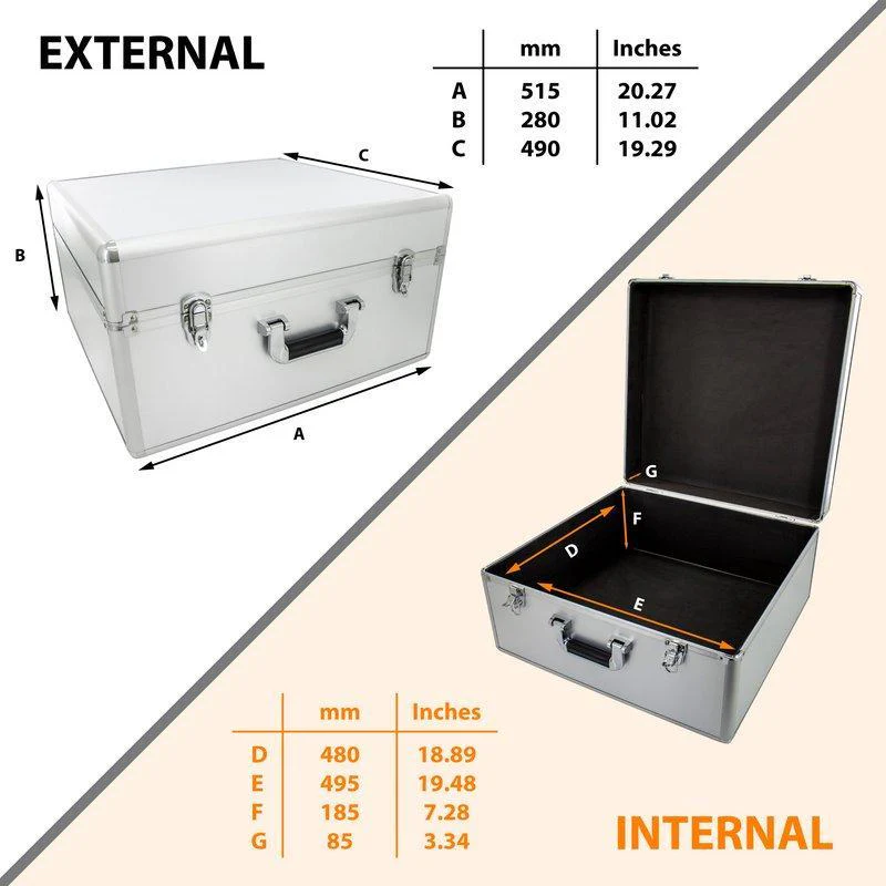 QU-350QX Large Flight Case for the 350 QX Quadcopter - Image 7