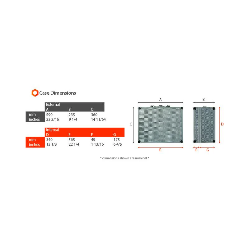 QU-DJI2 Large Flight Case for the DJI Phantom 2 Quadcopter - Image 5