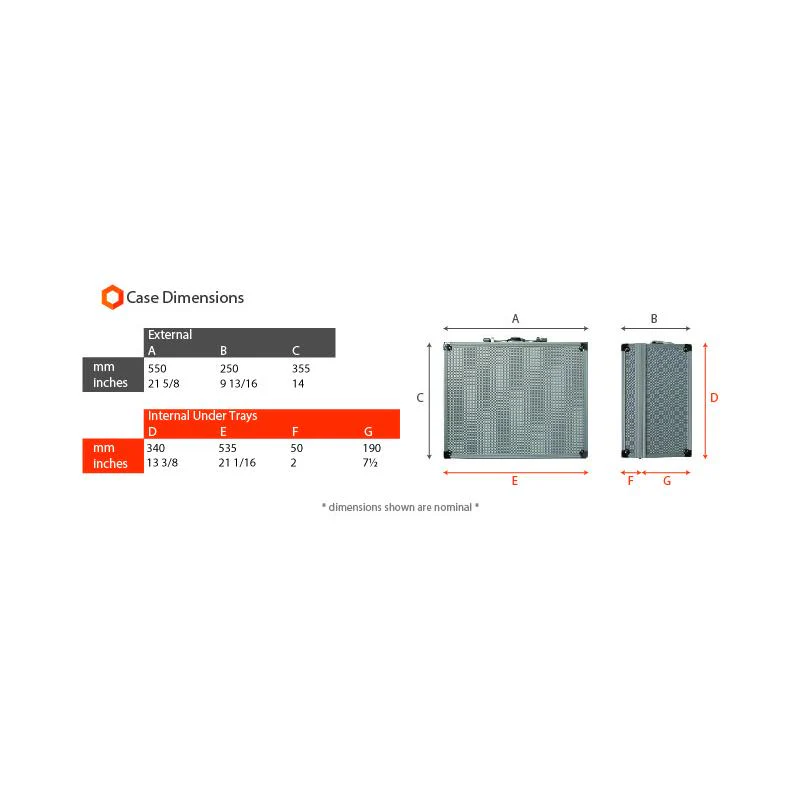 QU-DJI4 Large Flight Case for the DJI Phantom 4 Quadcopter - Image 9
