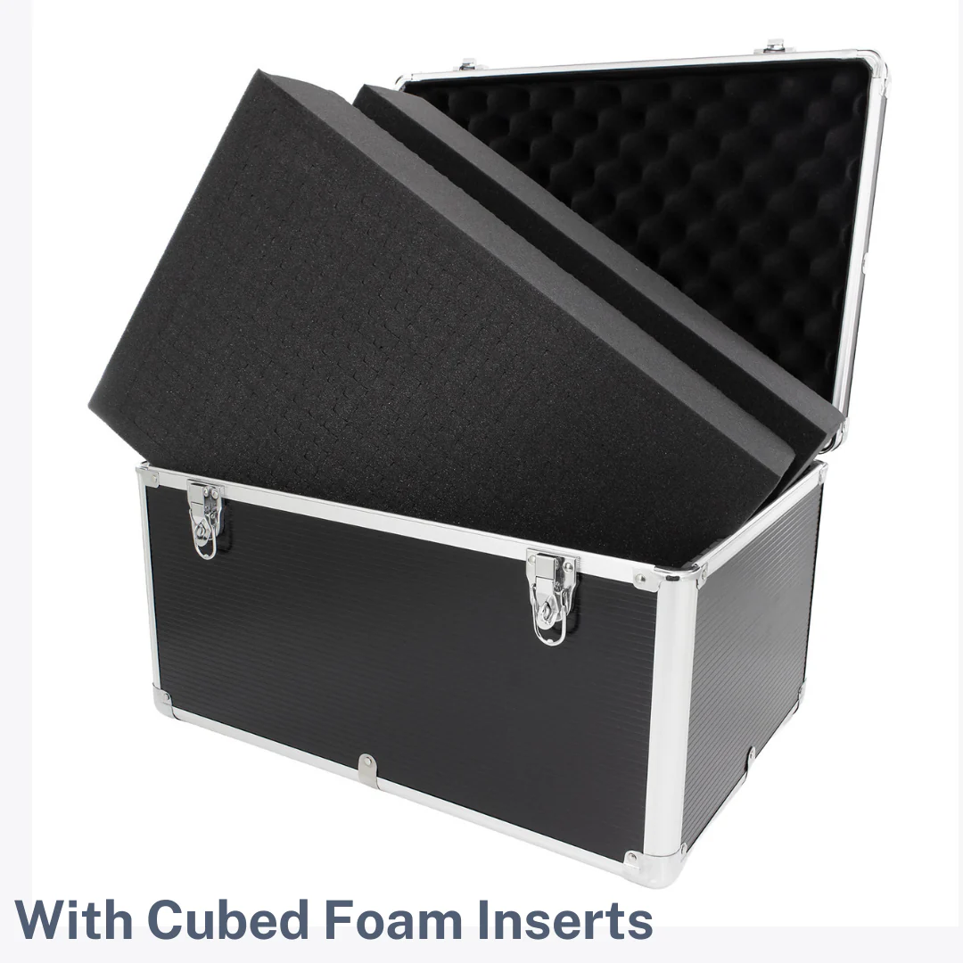 ROC 0305 Black and Silver Chest Flight Case - Image 10