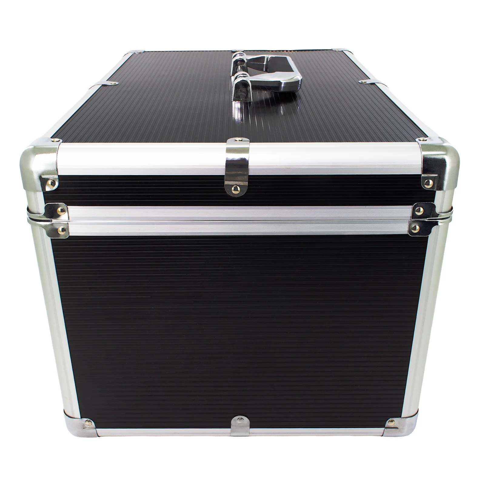 ROC 0305 Black and Silver Flight Case with Detachable Lid - Image 3