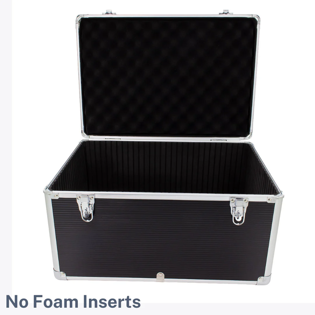 ROC 0305 Black and Silver Chest Flight Case - Image 9