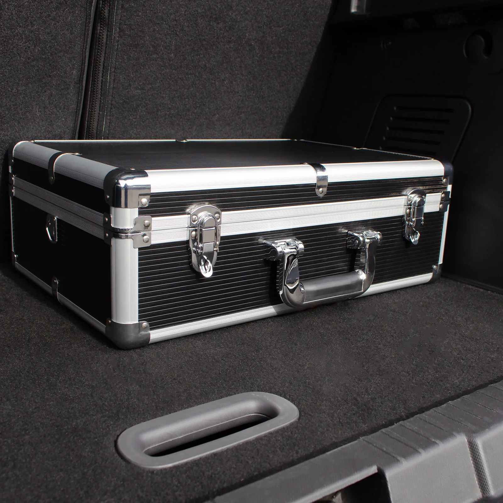 ROC 0304 Black and Silver Flight Case - Image 8