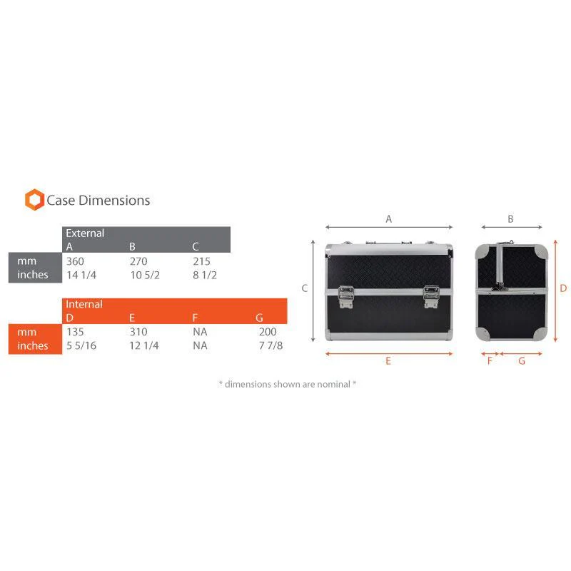 ROC B086 Small Toolbox with Fold-Out Trays - Image 6