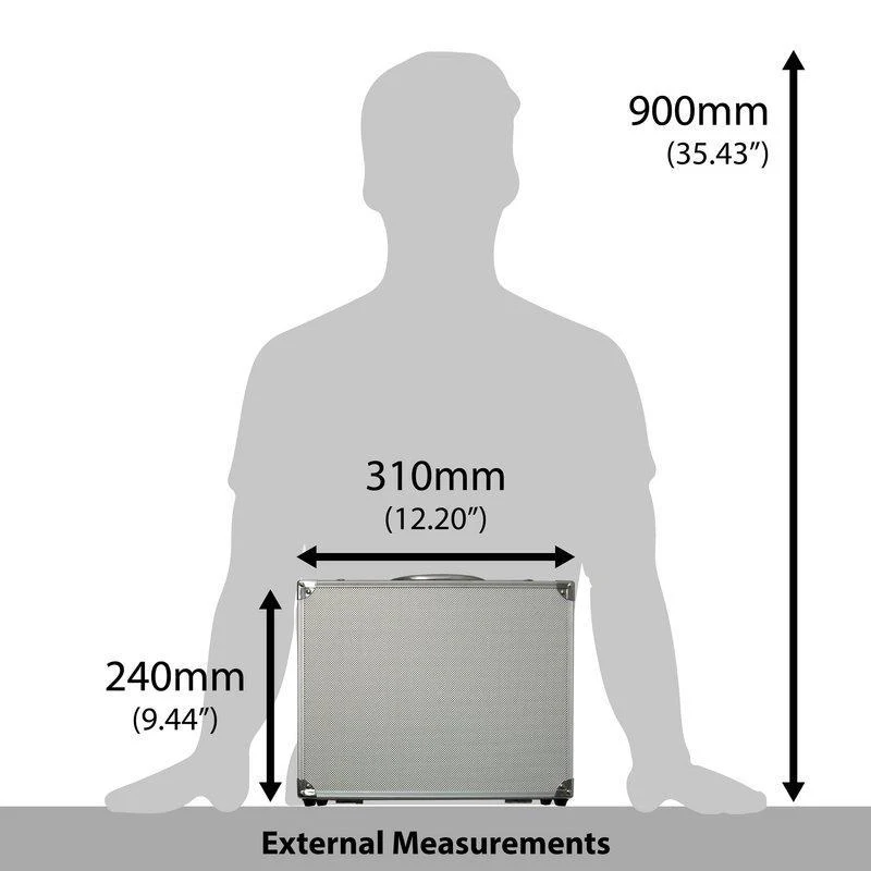 ROC A009 Small Flight Case with Solid Foam - Image 4