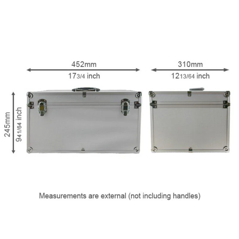 ROC C408 Large Chest Flight Case with Divider - Image 4