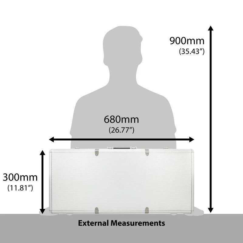 ROC C402 Large Flight Case with Solid Foam - Image 7