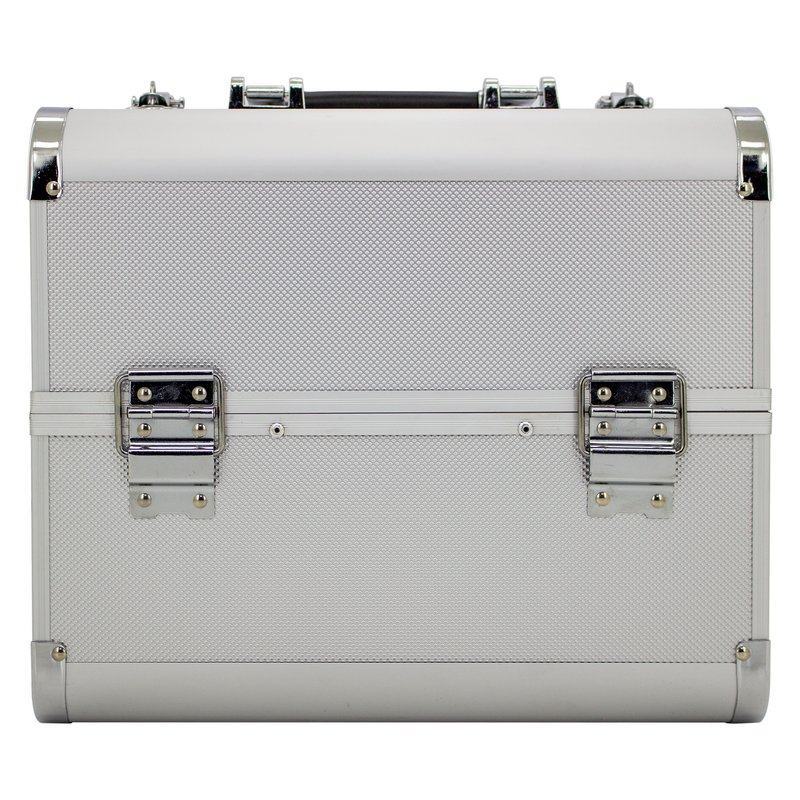 ROC Silver Small Flight Case with Fold Out Trays - Image 3